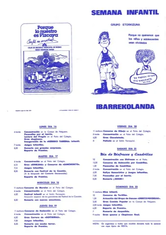 semana infantil