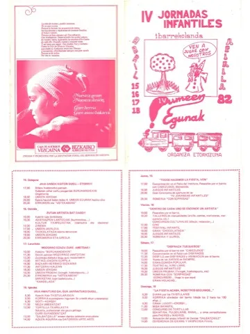1982_-_IV_egitaraua-programa