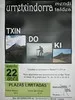 Cartel de la salida al Txindoki