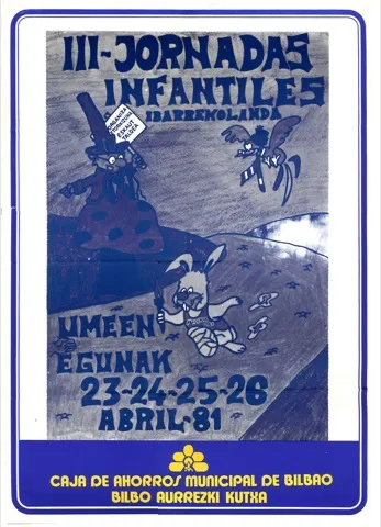 1981 - 3. Umeen egunak kartela