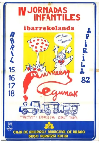 1982 - 4. Umeen egunak kartela