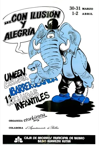 1989 - 11. Umeen egunak kartela