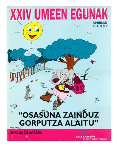 2002 - 24. Umeen egunak kartela