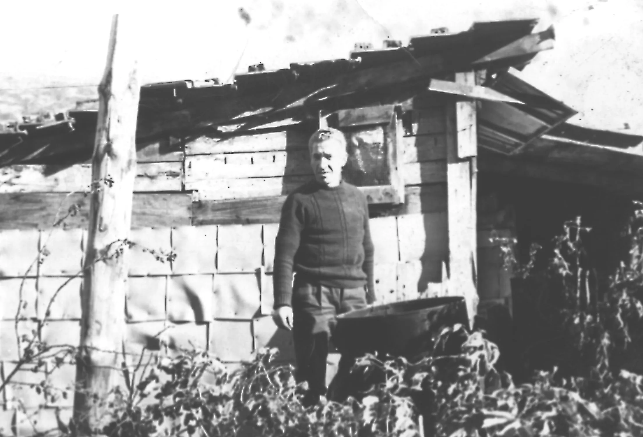Justoren soroan Aita Patxi - Celestino (4) _ Txaro Pradalesen argazkia
