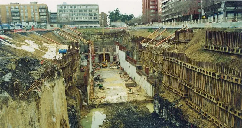 metro avenida obra 1 , Txema Juanesen Argazkia