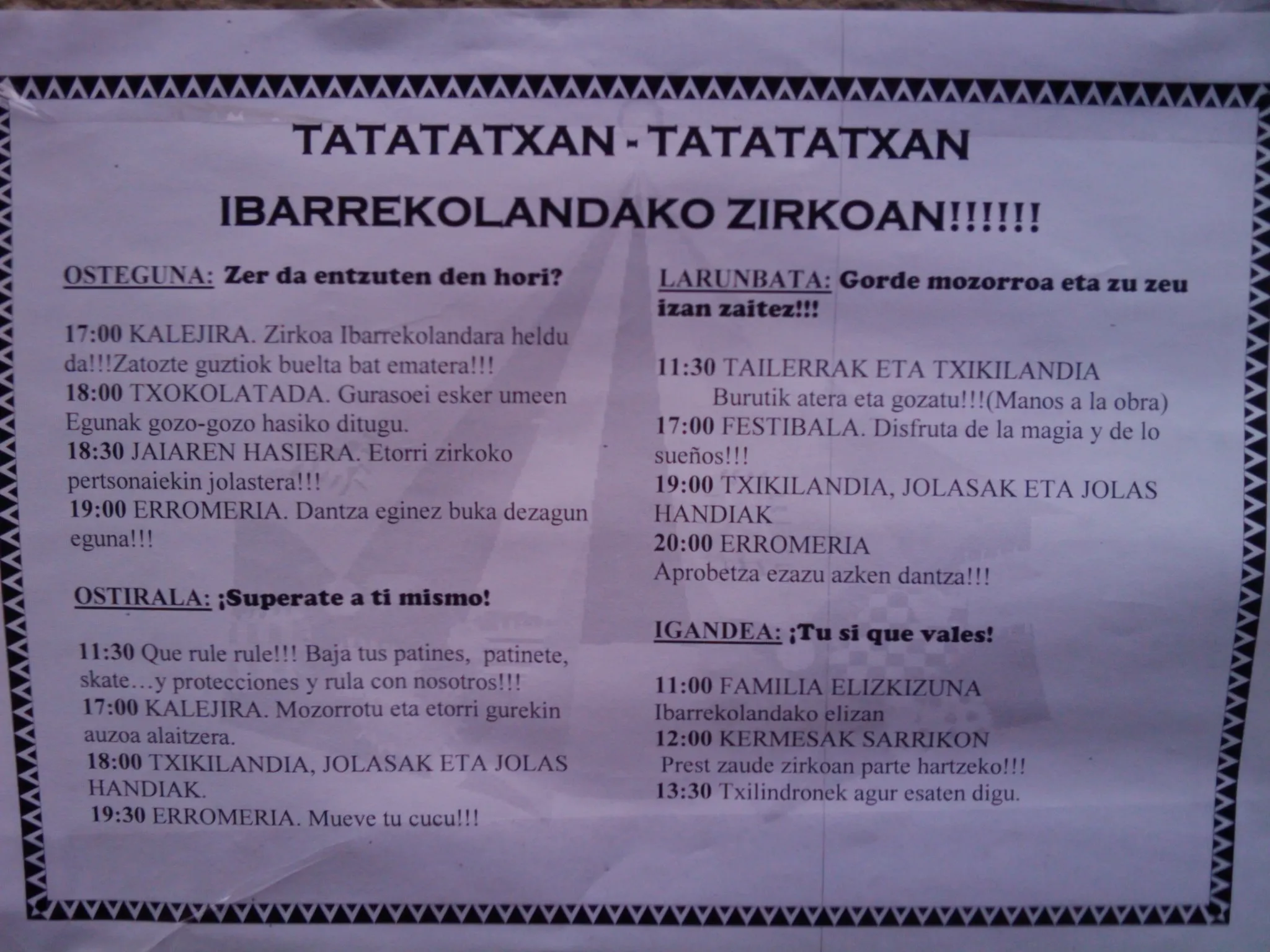 programa de jornadas