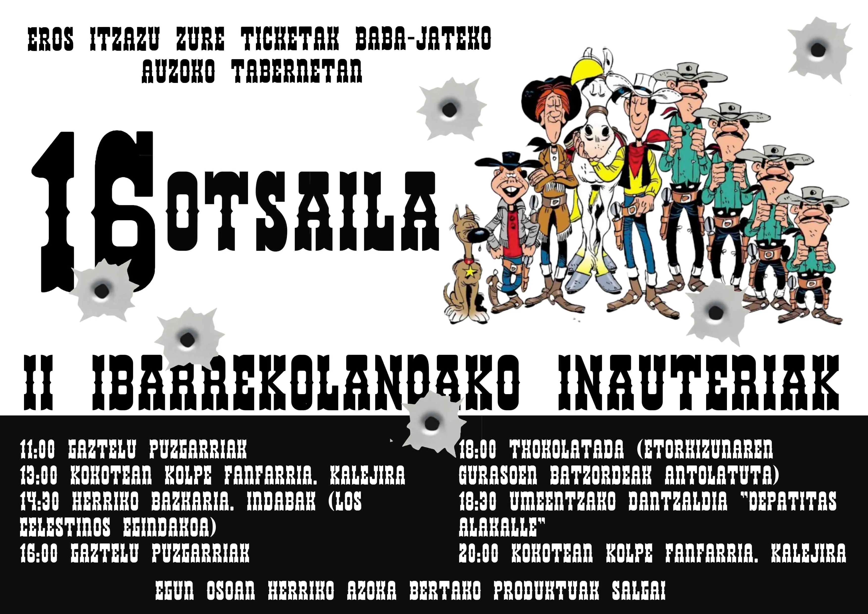 programa inauteriak 2013 lucky euskera mini